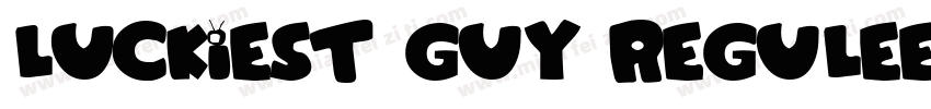 Luckiest Guy Regulee字体转换